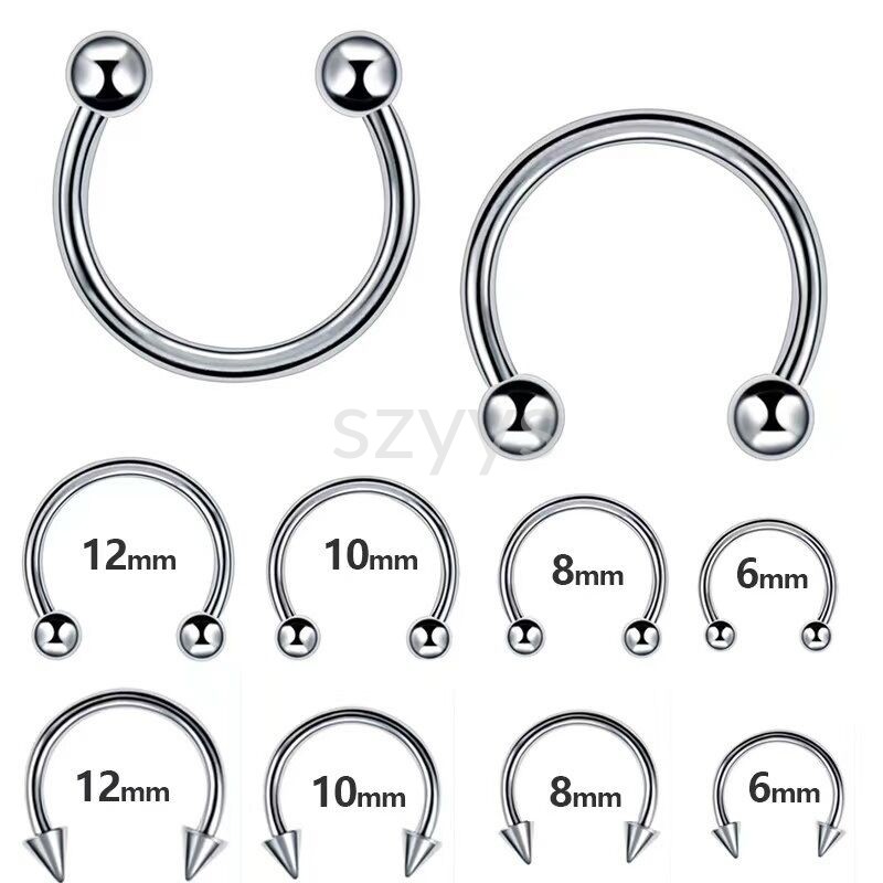 Titanium Internally Threaded Horseshoe YYSN0001 - 图片 2
