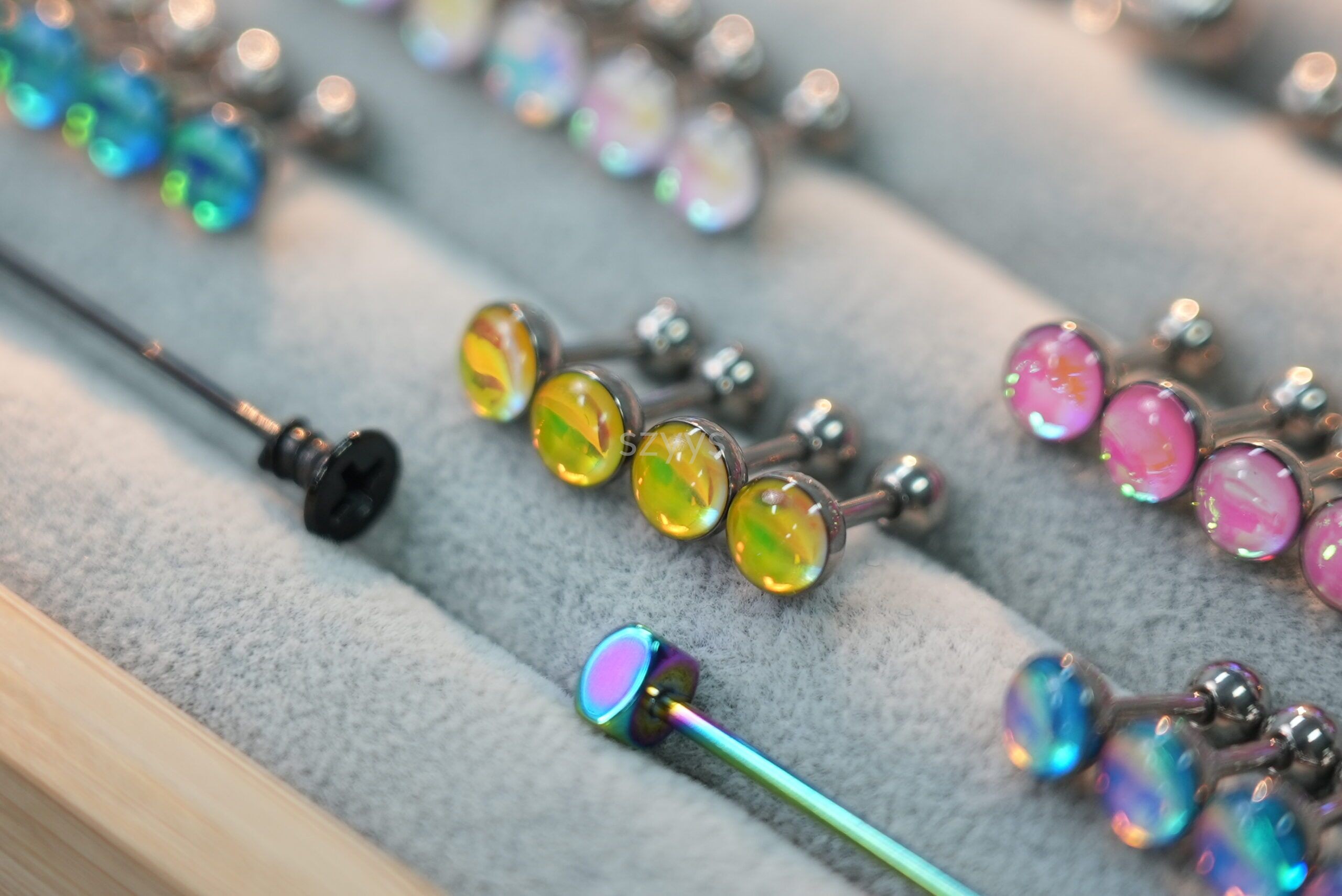 Titanium Internal Eyebrow Piercing YYST0002 #2 - Image 2