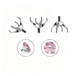 Titanium 4-Prong Empty Setting